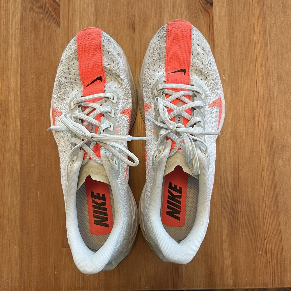 Nike Pegasus Plus 'Barely Grey/Hot Punch' Men's Size 6.5/Womens 8 FQ7262-001 - Picture 12 of 14